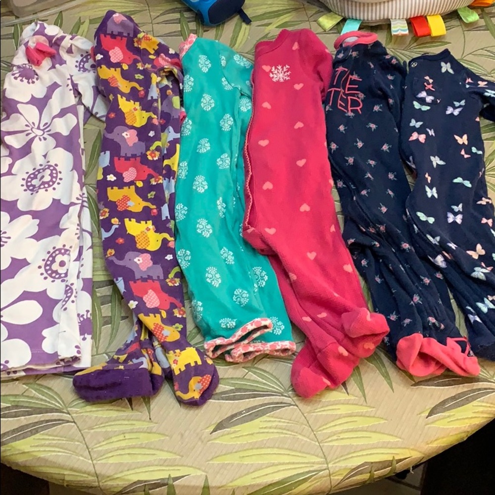 6-9 month baby girl pajamas